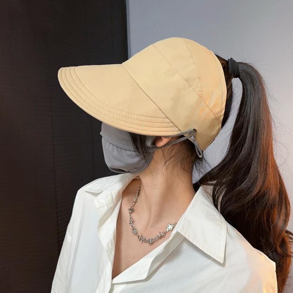 Sun Visor Hats Sun Hat Sun Protection Duck Tongue Cap Peaked Caps Fisherman Hat Outdoor