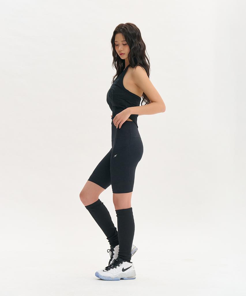 NINEZ Lily Heavy Mesh Halter Neck Sleeveless (2 Colors)