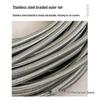 Universal Stainless Steel Mesh Oil Return Pipe for Diesel Injection Nozzle, Four-Cylinder Engine