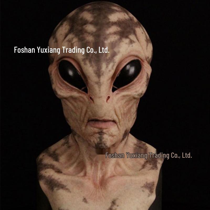 Faceless Alien Mask for Halloween Party Prank - Scary Masquerade Headgear
