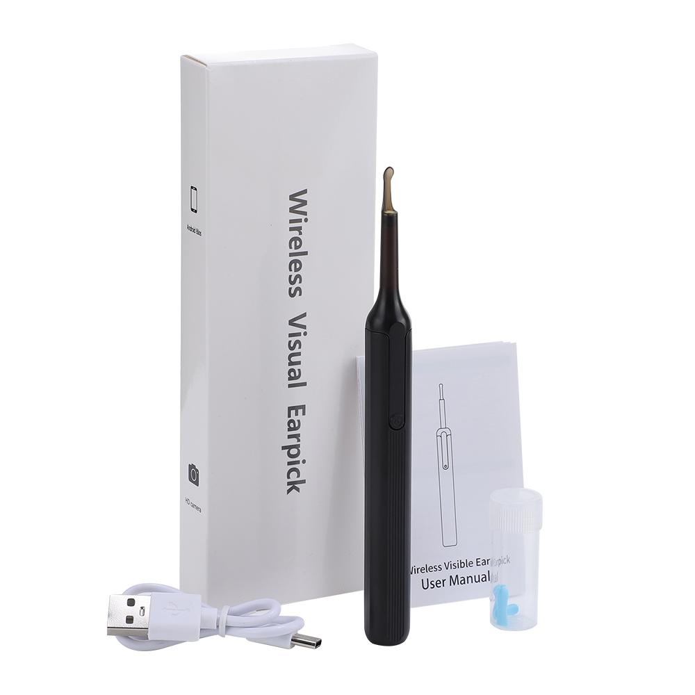 Wireless WiFi Ear Pick Otoscope Camera Borescope Luminous Ear Wax Cleaning Teeth Oral Inspection Health Care Ear Cleaner
