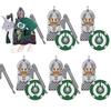 MOC Medieval Military Building Blocks Elven Warrior Orc Rohan Gondor Knight Character Set Animal Army Weapon Bow Crossbow Toy