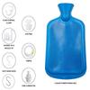 Bidet Travel Colon Cleanse Enema Bag with Tubing Hot Water Bottle Shower Douche Home Enema Kit