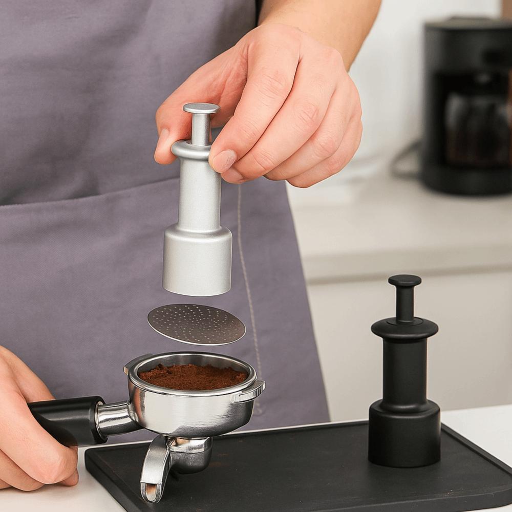 Magnetic Coffee Puck Screen Suction Press Type Retractable Magnetic Attractor  Cafe Supplies