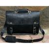 Leather Messenger Bag Laptop Bag Black Bag Leather Satchel Bag Briefcase Bag Side Bag Cross Body Bag