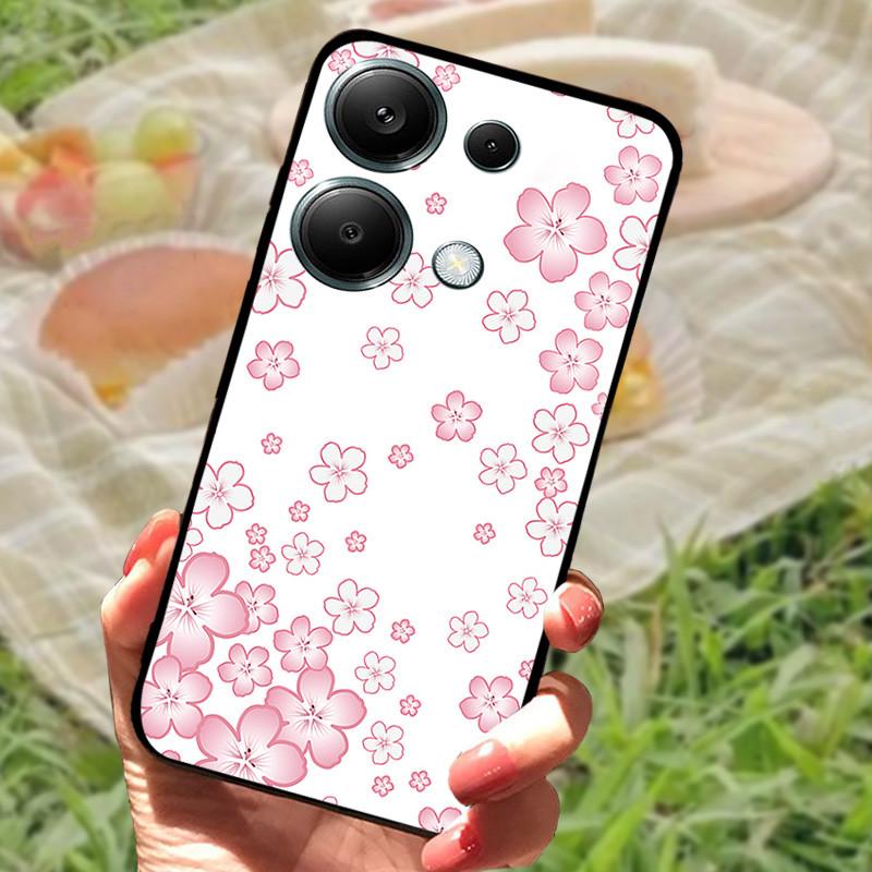 Чехол для Poco M6 Pro 4G Чехол Poco M6 4G Силиконовый Мягкий Мраморный Бампер Coque для Xiaomi Poco F6 Redmi Turbo 3 5G Защитные Fundas