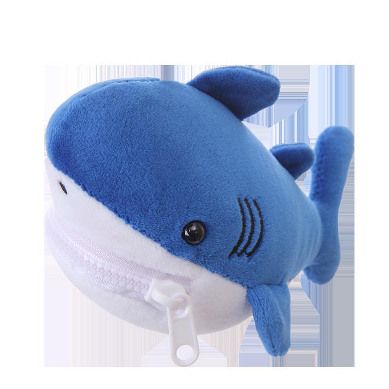 Plush Toy Shark Stuffed Animal Doll With Soft Material For Bedroom Decoration