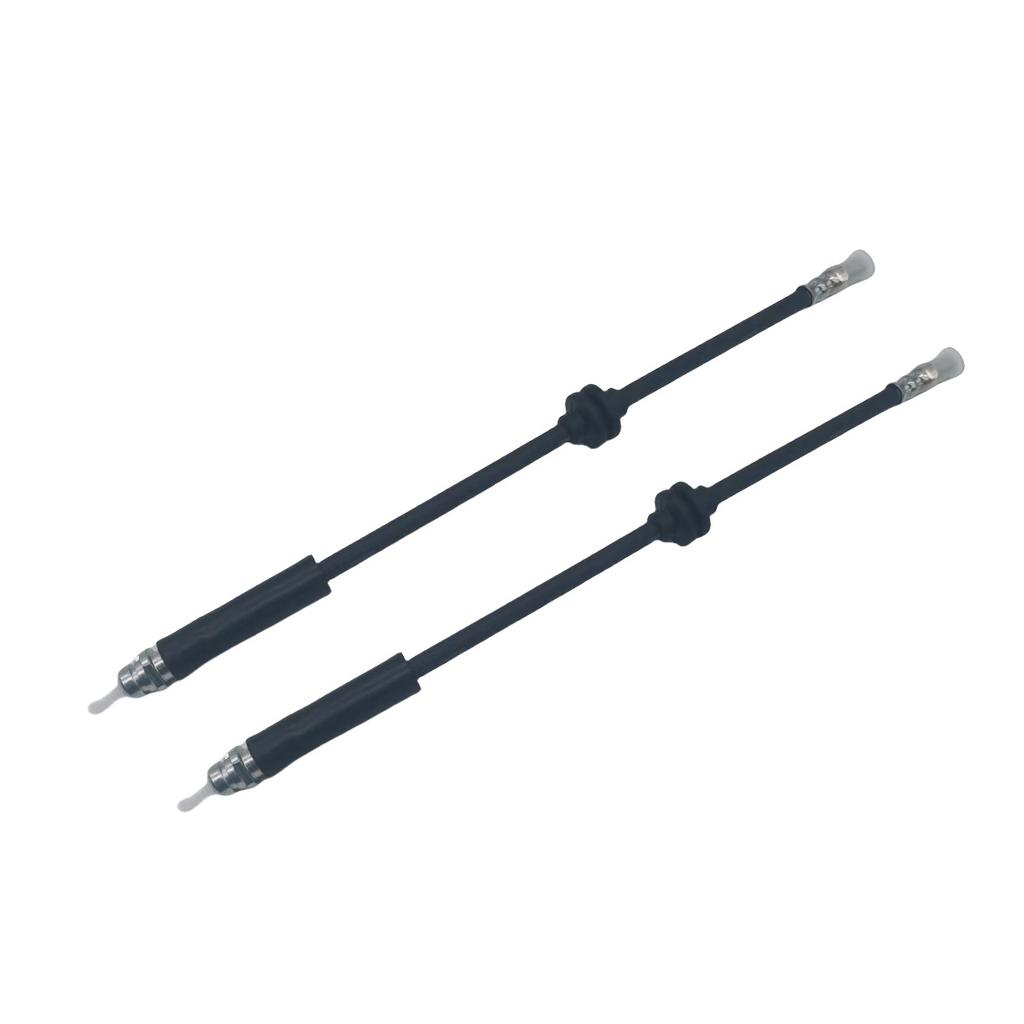 2pc Rear Brake Hose Compatible with Volvo V40, 2013-2019 31317913