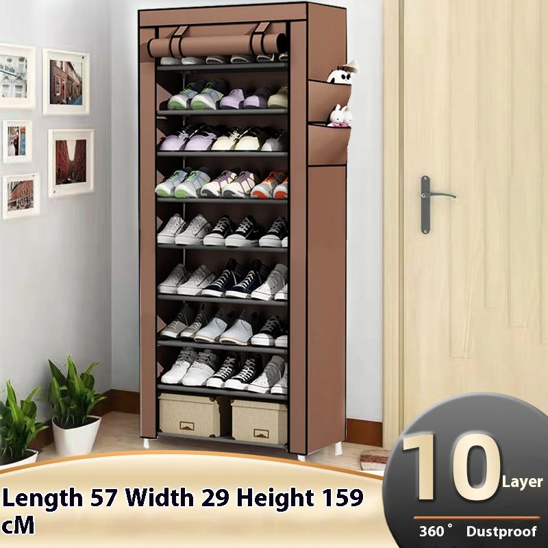 Многослойный нетканый шкаф для хранения обуви, прихожая, домашняя мебель, подставка, держатель, шкаф, пылезащитная полка, экономящая место