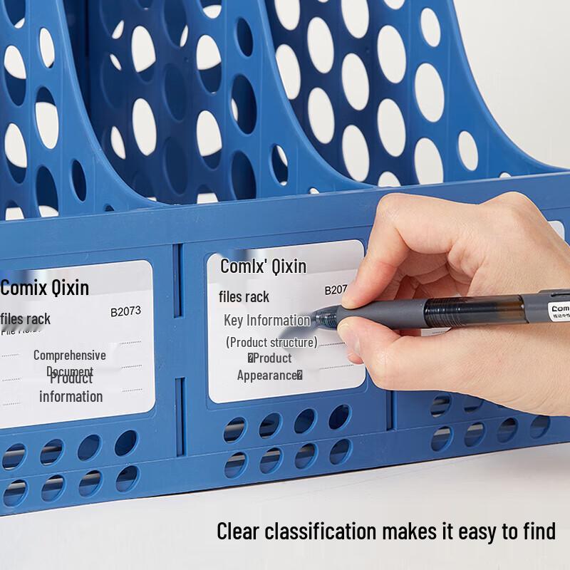 Qixin B2073 3-Compartment Document Holder
