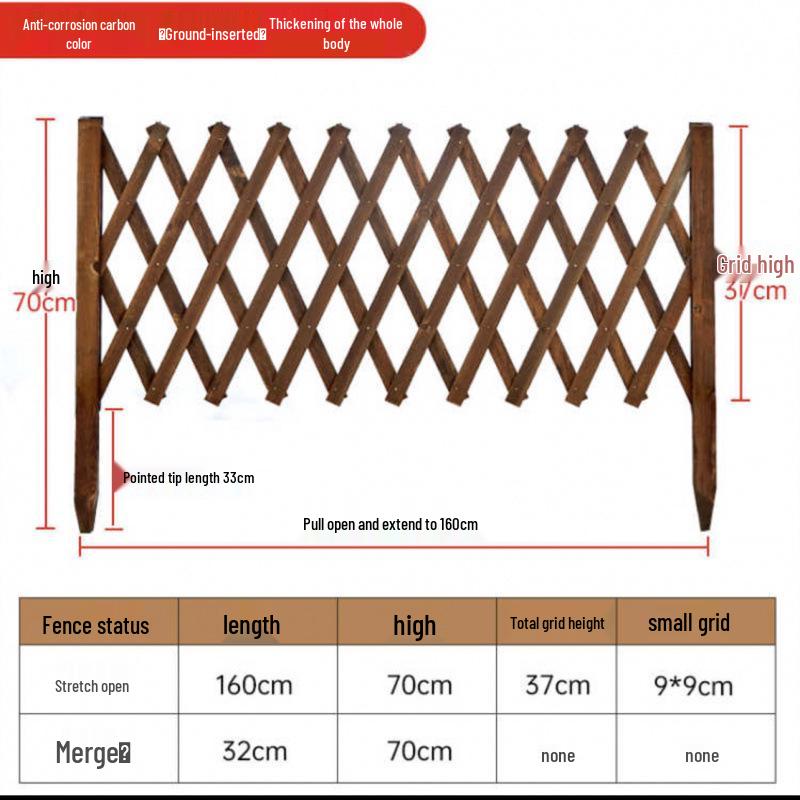 Уличный антикоррозийный раздвижной деревянный забор для сада, двора, крытого балкона и вольера для собак.
