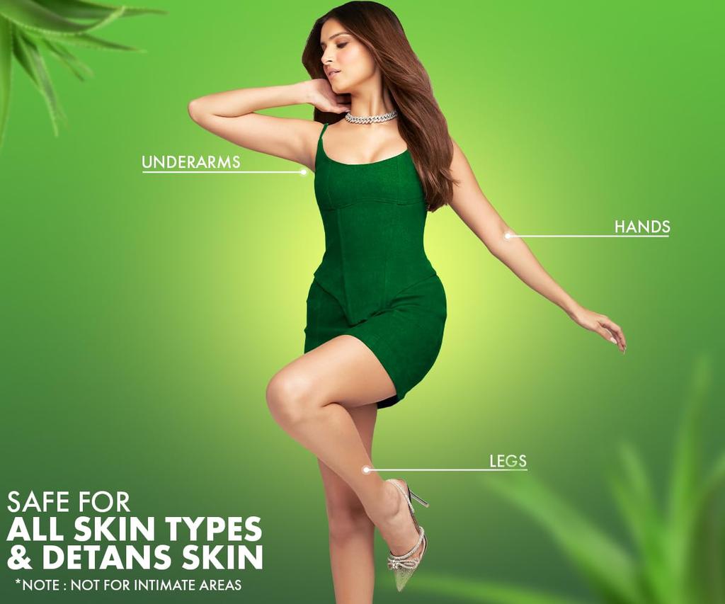 Urban Yog Hair Removal Cream Spray for Women | Painless Body Hair Removal Spray for Legs, Hands, Underarm & Back (200 ML)