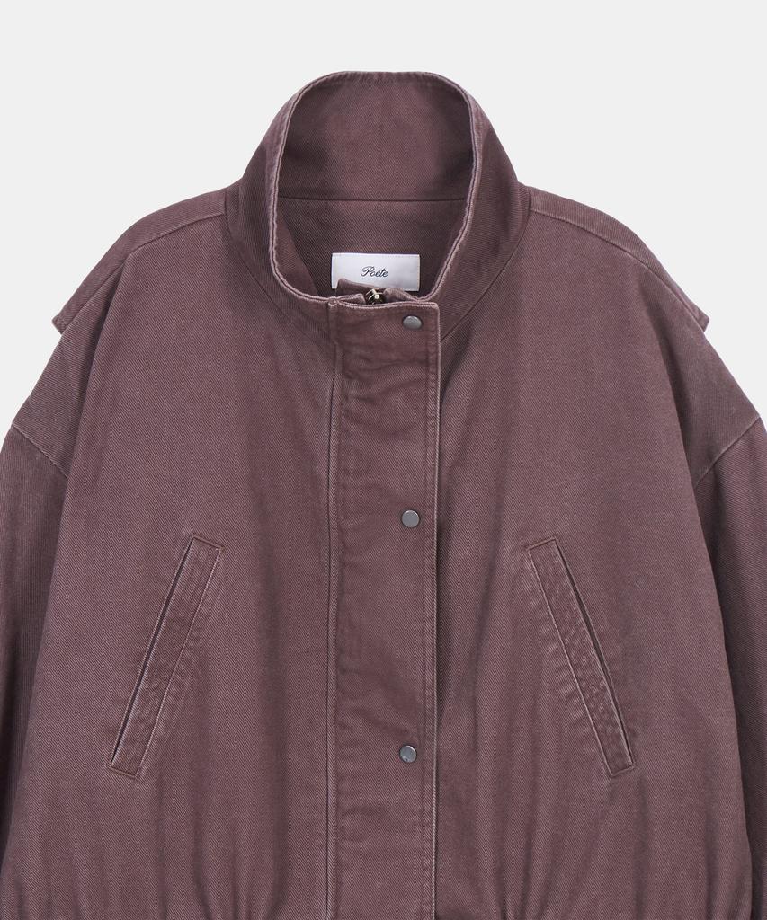 POETSEOUL Faded Field Jacket_Rose Brown