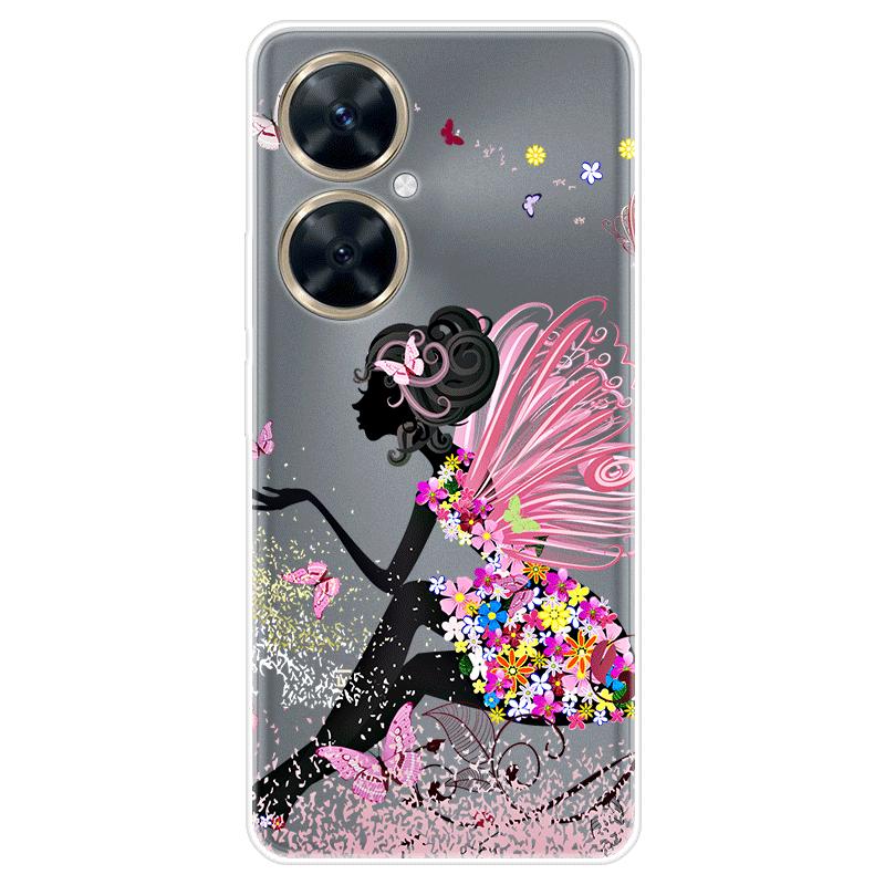 Для Huawei nova 11i nova11i чехол Мягкая силиконовая задняя крышка Чехол для телефона с рисунком из мультфильма Разнообразие