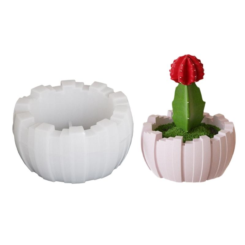 Форма для хранения из эпоксидной смолы, гибкая силиконовая форма в полоску для миски для любителей рукоделия и мастерских