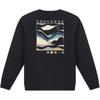 Converse Толстовка с круглым вырезом Chuck Taylor All Star Winter Art Graphic Азиатский размер 'Черный' Мужской 10025632-A01