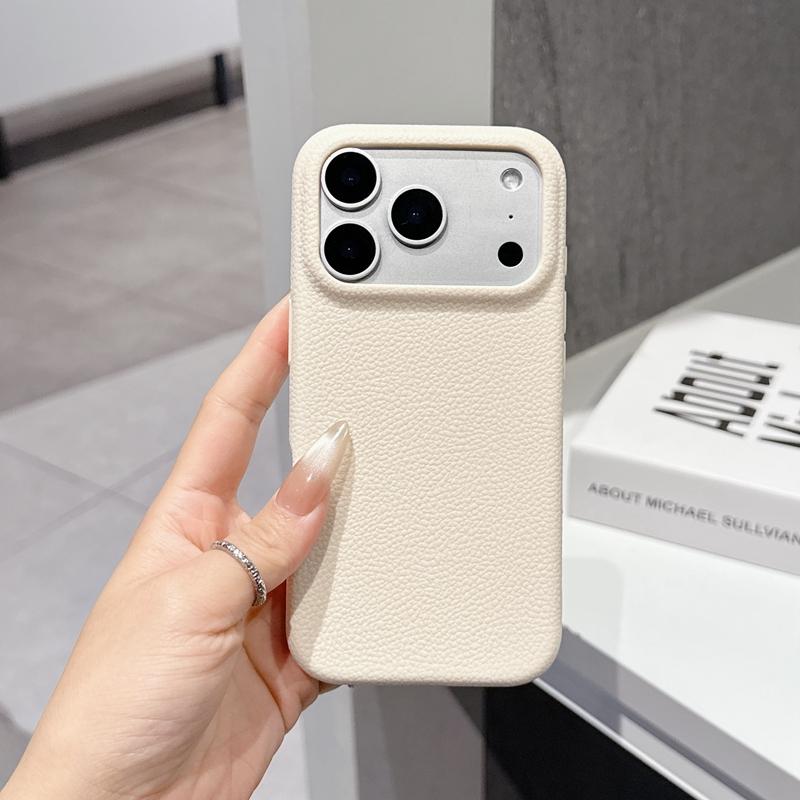 Luxury Leather Texture Soft Phone Case For For Iphone 11 12 13 14 15 16 17 Pro Max Plus Air Shockproof TPU Bumper Back Cases Cover
