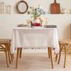Lace Table Cloth Rectangle Outdoor Party Table White Table Cover Tablecloth for Table Farmhouse Kitchen Coffee Table Cover Cloth Round Table Cloths