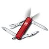 Midnight Manager Red Swiss Army Knife Multifunctional Knife Camping Outdoor Magnetic Phillips Screwdriver LED Light Ballpoint Pen Included