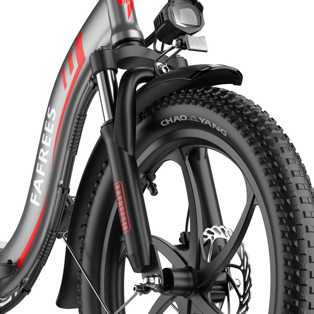 FAFREES F20 Adult Electric Bike 250W Brushless Motor 36V18Ah High-Capacity Battery Multiple Color Options, Compact Commuter E-Bike