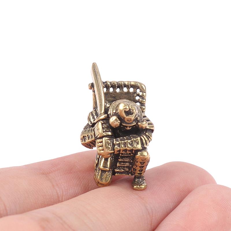 Японский палаш самурая Edc нож бусина латунный ремешок подвеска уличный фонарик тканый паракорд