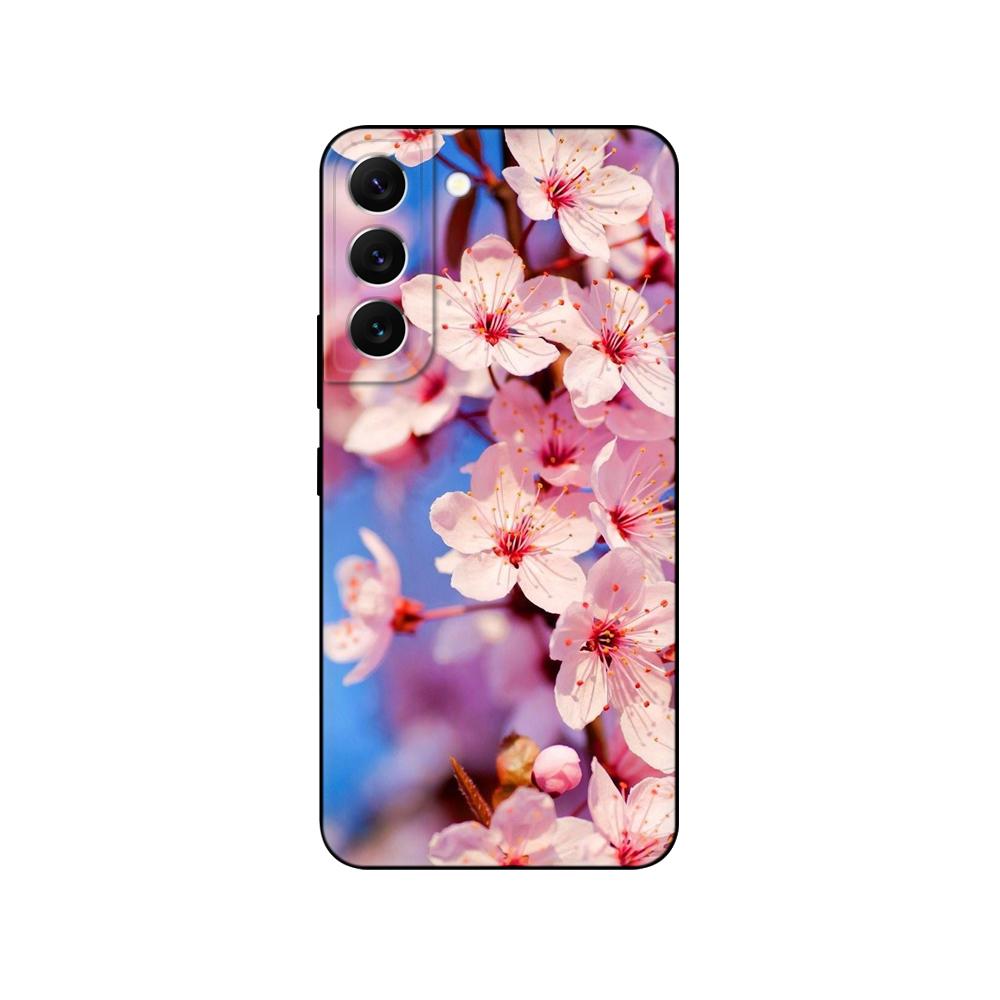 Для Samsung Galaxy S22 | С22+ | Чехол S22 Ultra 5G для Samsung S22 Plus, задняя крышка для телефона, черный чехол из ТПУ, розовый, космический автомобиль в стиле аниме