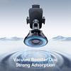 USAMS ZJ086 Car Dashboard Phone Mount One-Touch Release Rotating Phone Holder Support Horizontal/Vertical Views