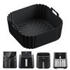 22.5cm Silicone Air Fryer Liners Reusable Non-Stick Basket for Ninja AF181 AF180 AF141 AF140 Other 5-8QT Air Fryer Accessories
