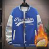 Men's Trendy Baseball Uniforms: Spring American Casual Jackets & Coats, Hong Kong Style for Spring/Autumn.