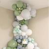 Воздушные шары Свадьба с днем рождения Композиция из воздушных шаров Высокое чувство Рождество Интернет Знаменитость Зеленая арка Сюнсянь Воздушный шар