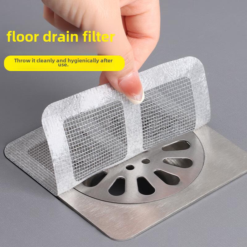 Самоклеящаяся наклейка для слива в полу и фильтра для волос для ванной и кухни