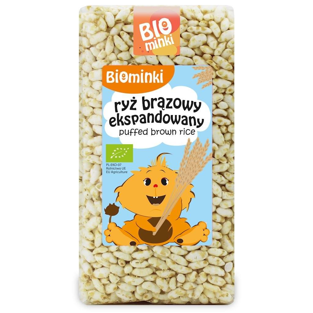 Organic Expanded Brown Rice Biominki 0.075 Kg