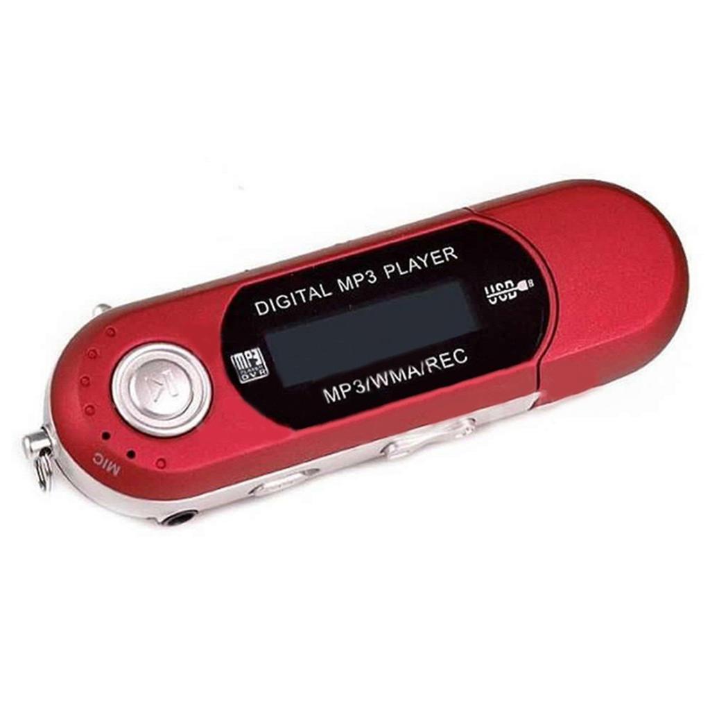 Portable Usb Mp3 Music Player With Digital Lcd Screen 4g Or 8g Storage Rechargeable Mini Mp3 Players With Fm Radio Function