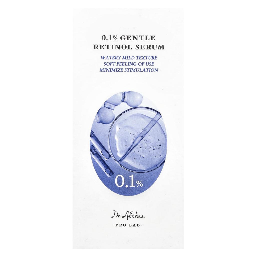 Dr. Althea, 0.1% Gentle Retinol Serum, 1.01 Fl Oz (30 Ml)