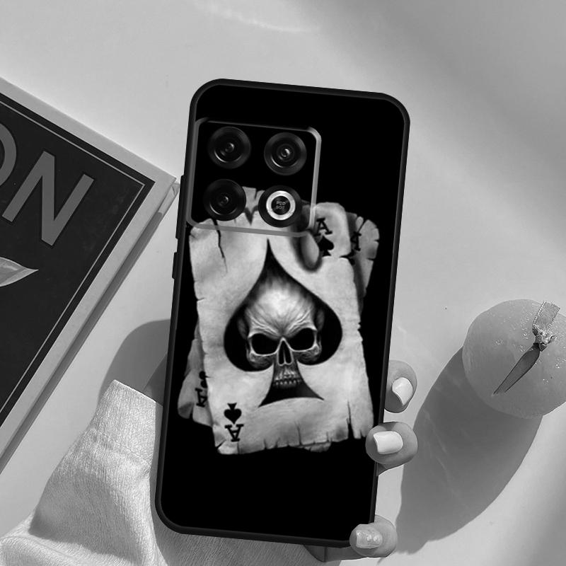 Кейс для телефона с изображением пикового туза для OnePlus 12R 13R 13T 10R 15 13 12 11 10T 8T Nord CE 4 3 2 Lite N20 N30 Nord 5
