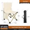 Outdoor Folding Chair Set: Portable Stool, Art Sketching Stool, Camping Chair with Backrest, and Fishing Chair