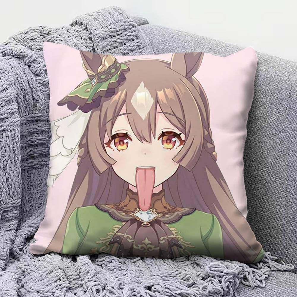 Мем Uma Musume Pretty Derby uma Чехлы для подушек на диван и Декоративные наволочки на заказ