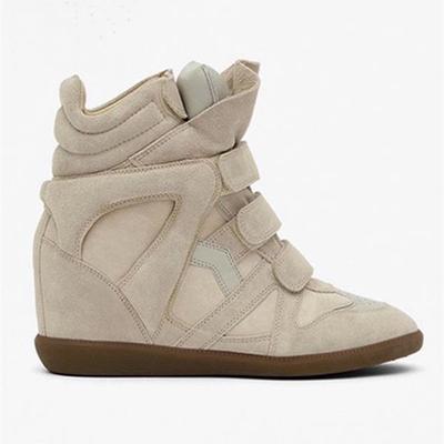 Женские высокие кроссовки Новый стиль Внутреннее увеличение высоты Дышащие Повседневные Спортивные кроссовки Модные На все случаи жизни Удобные