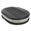 12-дюймовый фильтр воздушного фильтра овальный полуребристый сменный воздушный фильтр двигателя для Ford черный