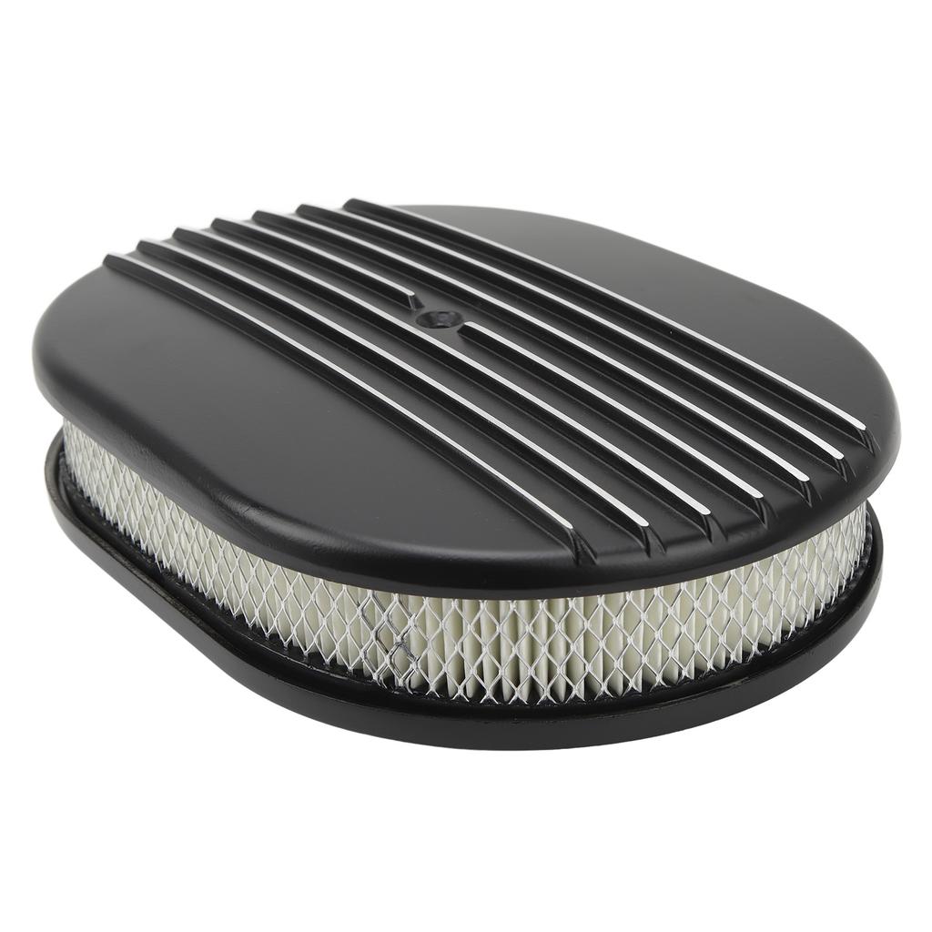 12-дюймовый фильтр воздушного фильтра овальный полуребристый сменный воздушный фильтр двигателя для Ford черный