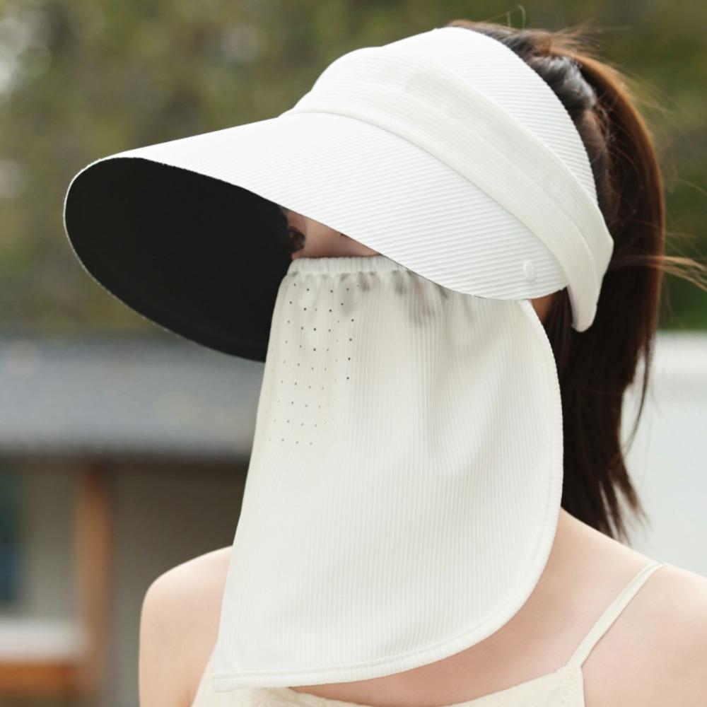 UV Protection Sun Visor Hats Empty Top Sun Hat Outdoor Baseball Cap Summer