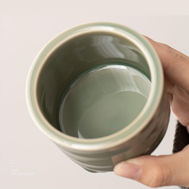 Стильная керамическая подставка для благовоний с крышкой, металлической сеткой и спиральными благовониями, конусами и контейнером, идеально подходит для буддийских алтарей, домашних животных, йоги, чтения,