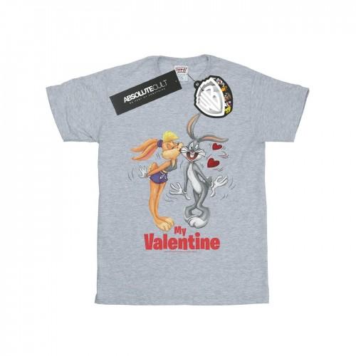 Looney Tunes Mens Bugs Bunny And Lola Valentine´s Day T-Shirt