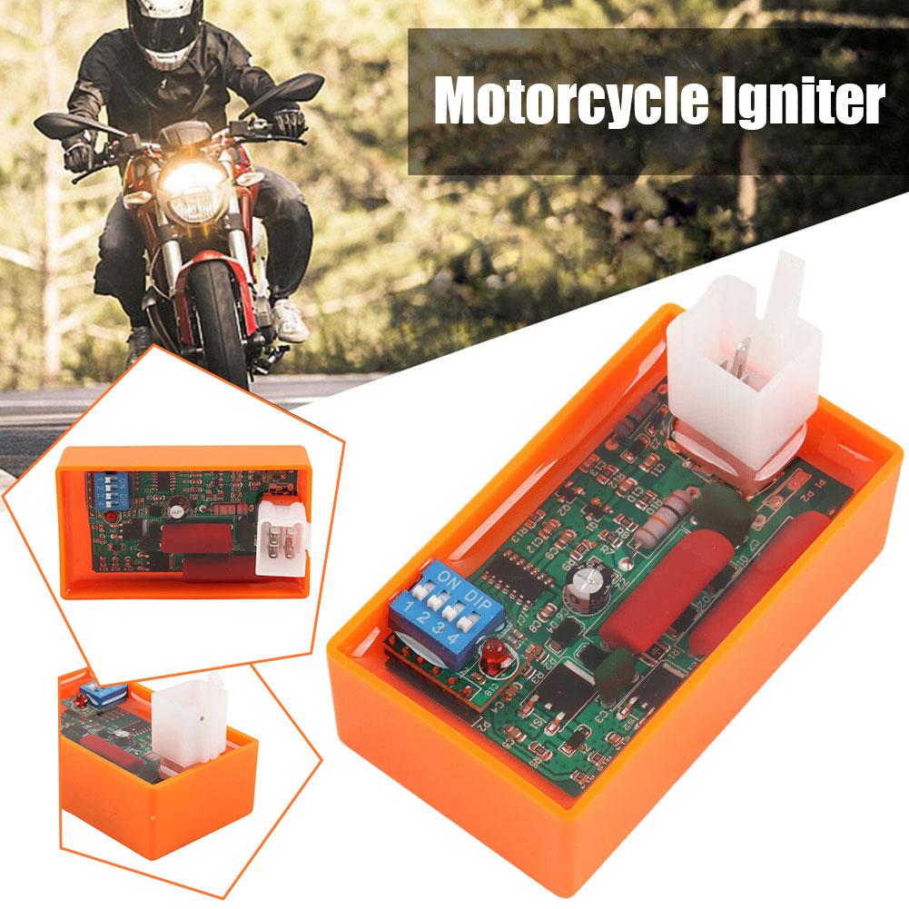 Мотоцикл модифицированный зажигание Cdi с DIP-переключателем Cg125 Ac Racing Wy125 13009000 об/мин Cdi 5pin Limit Cdi Speed D7l0