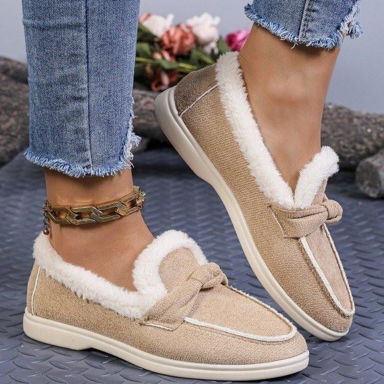 Casual Flats Cotton Boots Winter New Sport Platform Work Shoes Women Winter New Luxury Hot Plush Boots 36-43
