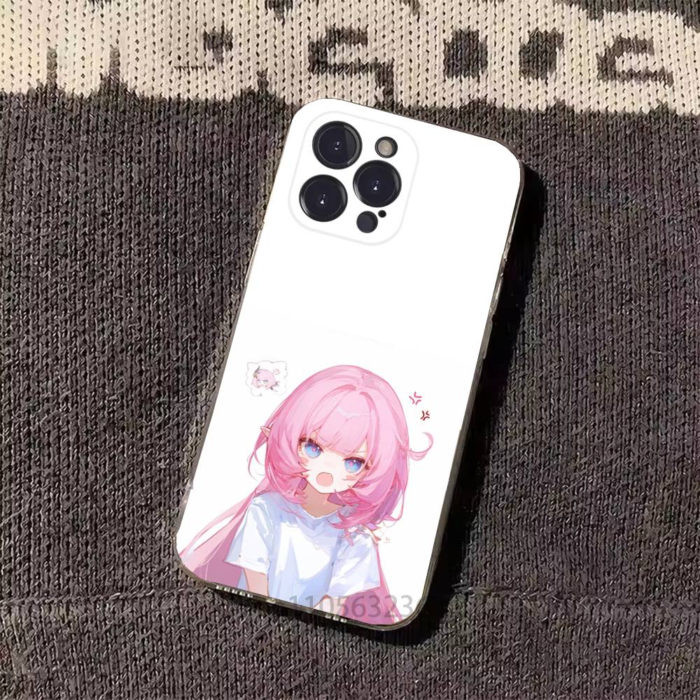 Чехол для телефона H-Honkai Alyssia для iPhone 11Pro 13 12 11 Pro Max 16e 17 Air 16 15 14 Plus 11ProMax