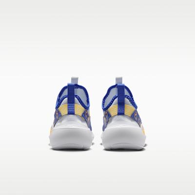 Kids' Sneakers Nike Flex Runner 4 SE Football Grey Lapis Soft Yellow (PS)