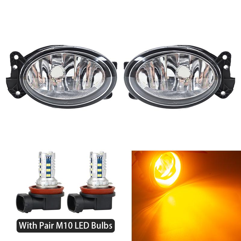 Fog Lamp Assembly For Mercedes-Benz W211 W204 W164 2002-2009 Front Bumper Anti Fog Light A1698201556 A1698201656