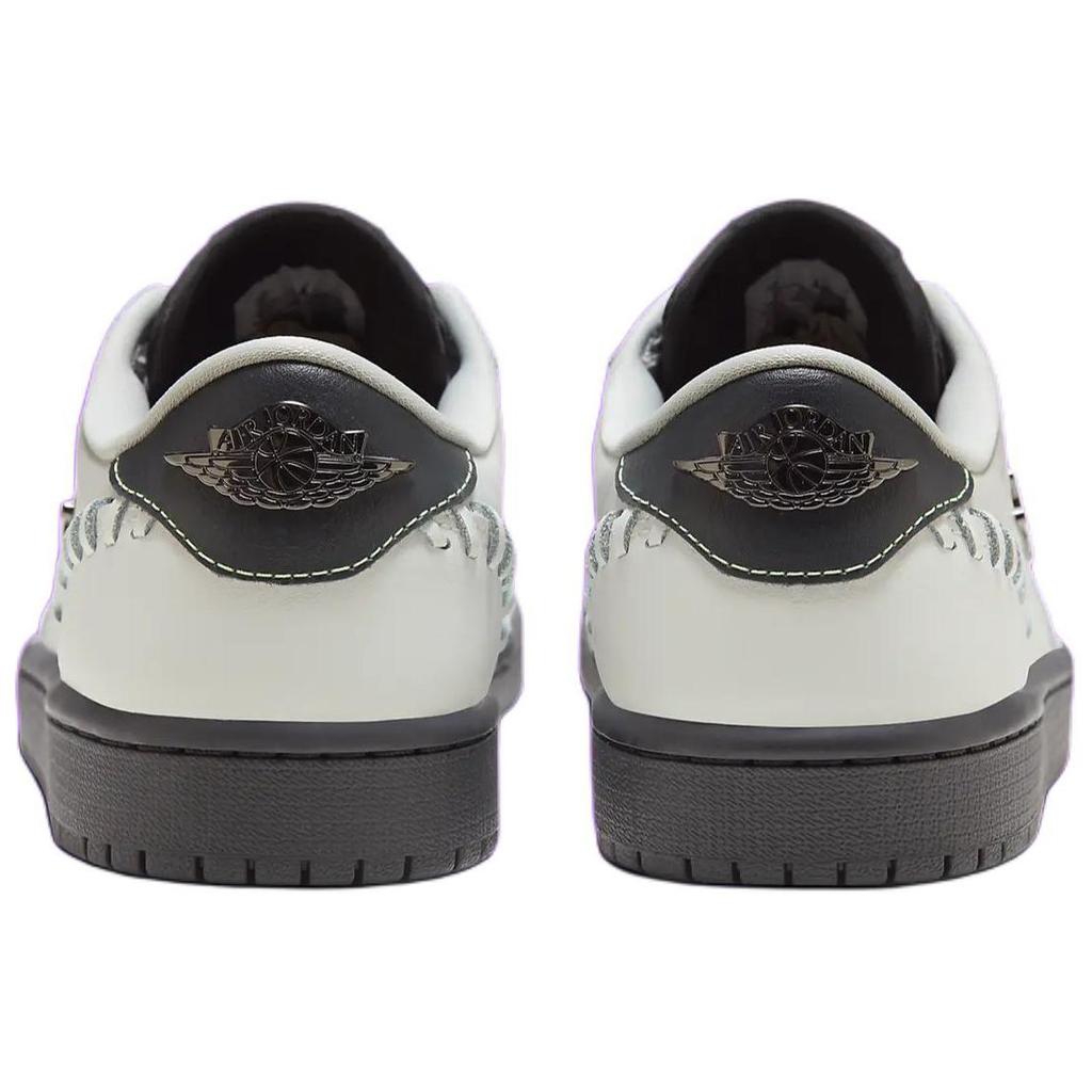 Jordan Air  1 Low OG "Black Cat" Мягкие Удобные Нескользящие Прочные Низкие Ретро Баскетбольные Кроссовки Мужские кроссовки Серые HM3689-001