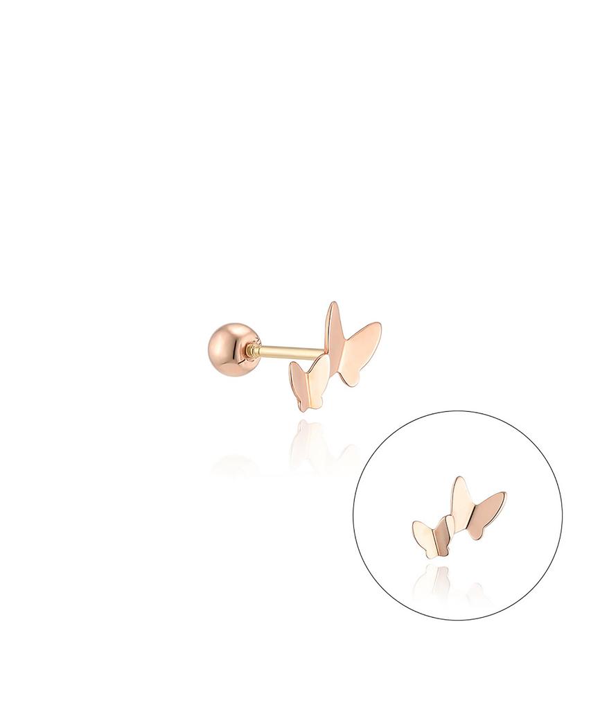Пирсинг Lloyd Twin Butterfly из 14-каратного золота Lpfp3030G